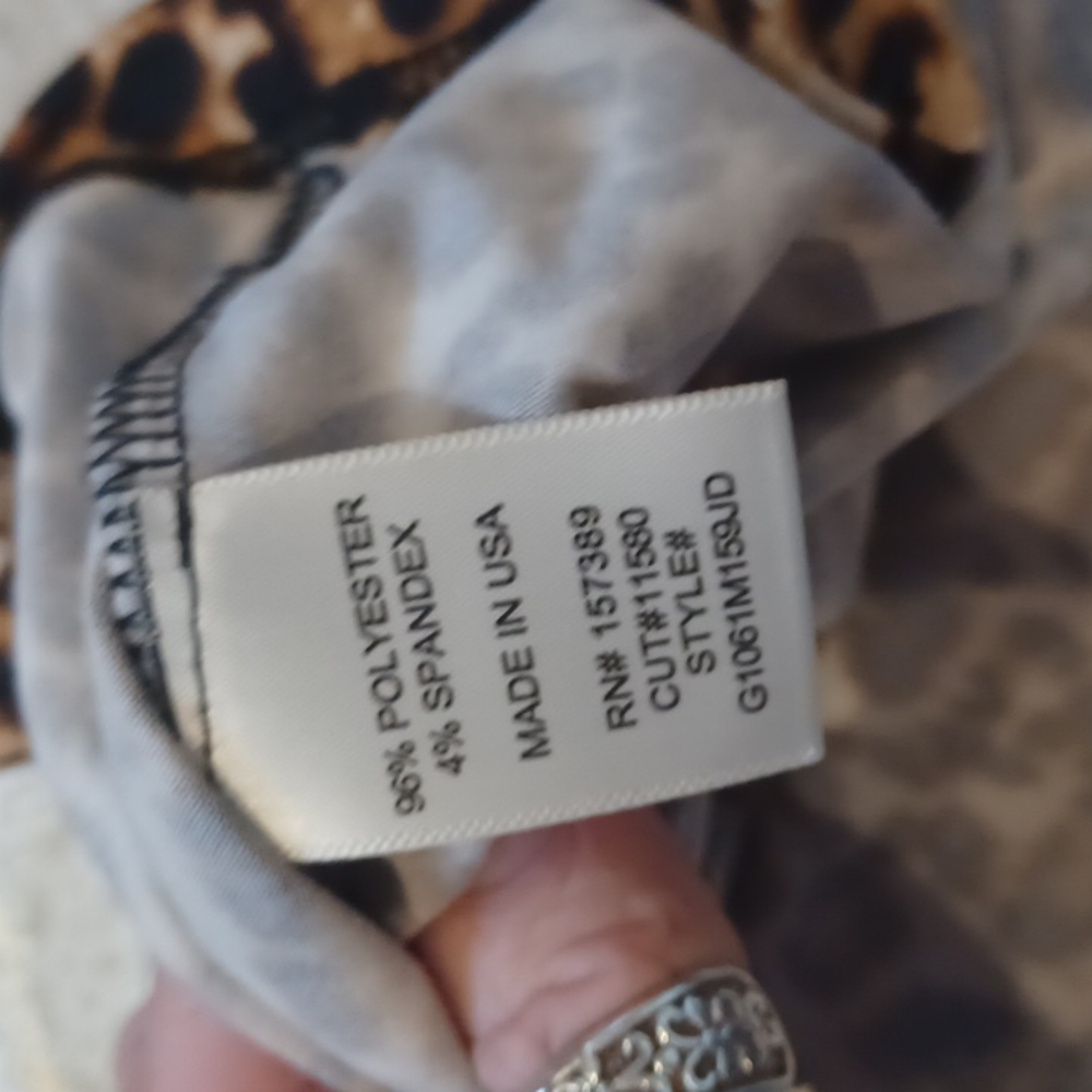 New Altar'd State Animal Print Stretchy Skirt - Picture 6 of 6